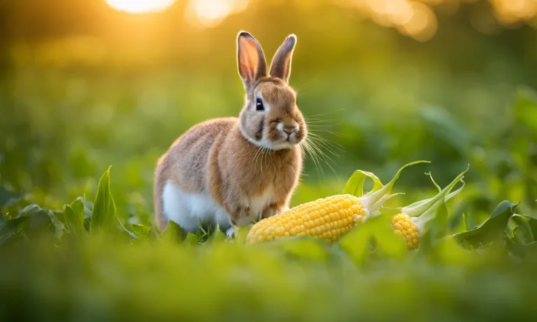 Can Bunnies Eat Corn? A Detailed Look At Corn In A Rabbit’S Diet