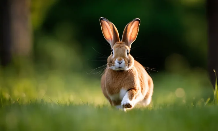 Why Does My Female Rabbit Run Circles Around Me?