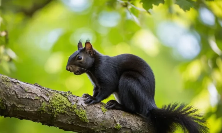 Are Black Squirrels Good Luck?