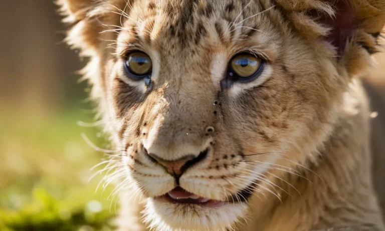 What Should I Name My Baby Lion?