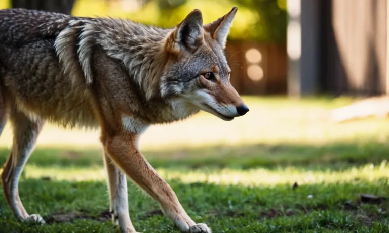 Can You Shoot A Coyote In Your Yard?