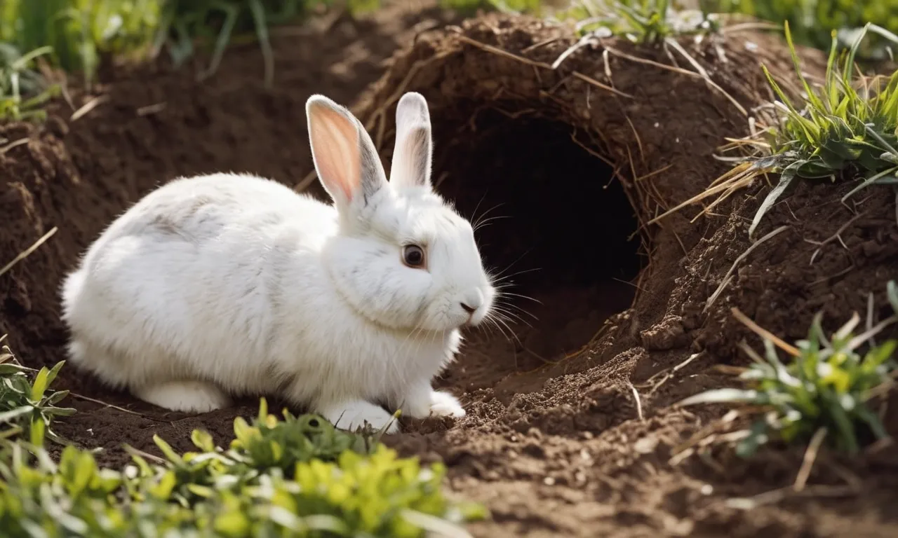 Do Rabbits Dig Holes To Have Babies? - Berry Patch Farms