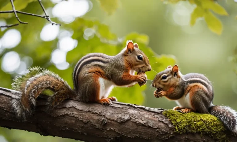 Do Squirrels And Chipmunks Get Along? A Comprehensive Guide