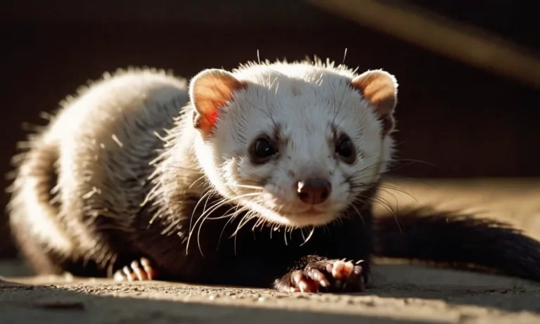 Recognizing When Your Ferret Is Nearing The End Of Life