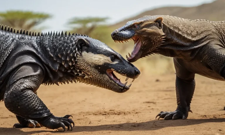 Honey Badger Vs Komodo Dragon: Who Would Win In A Fight?