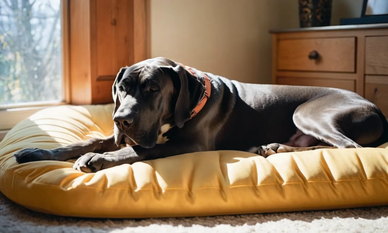 How Much Do Great Danes Sleep A Complete Guide Berry Patch Farms