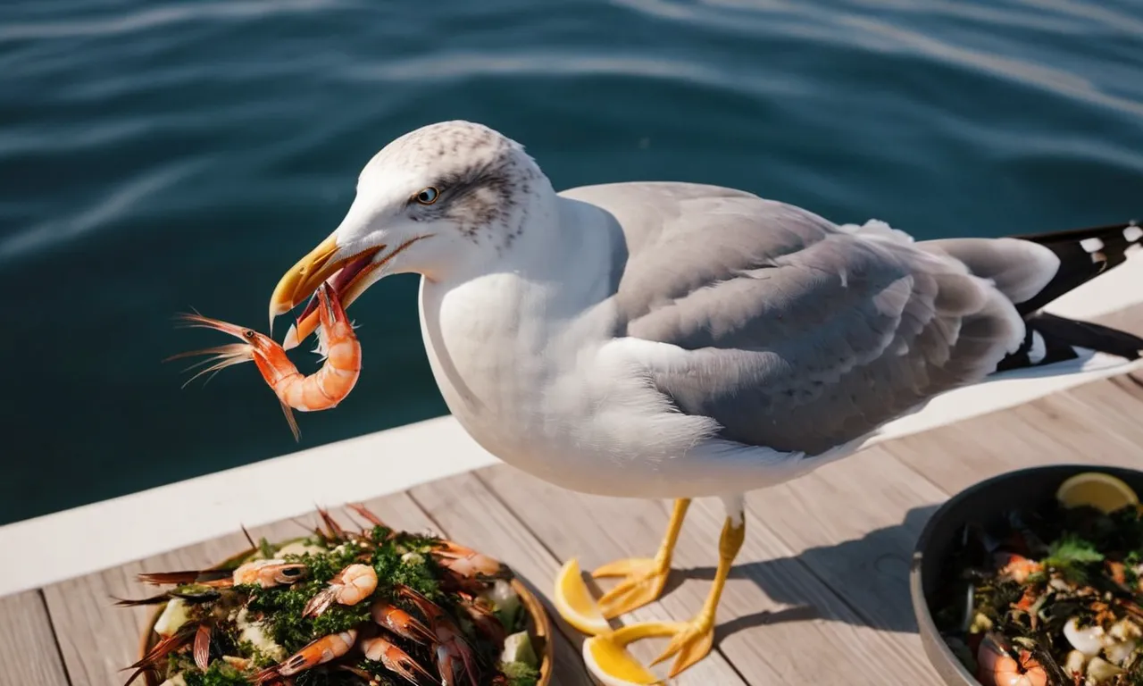 what animal eats shrimp