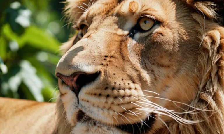 What Do Lions Smell Like?