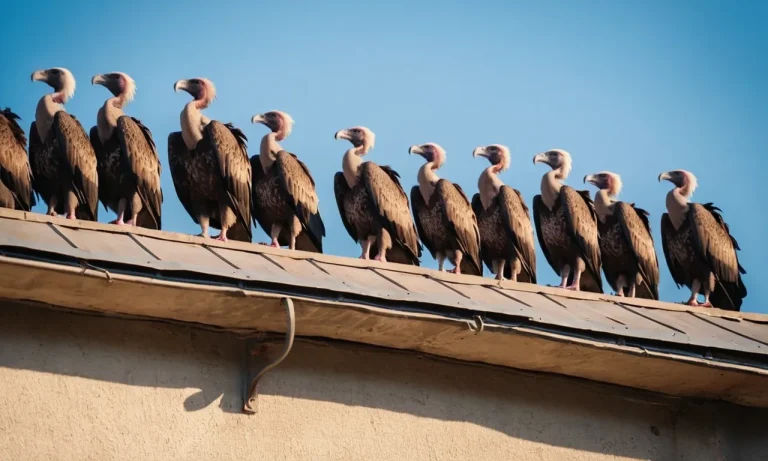 Why Are Vultures Hanging Around My House?