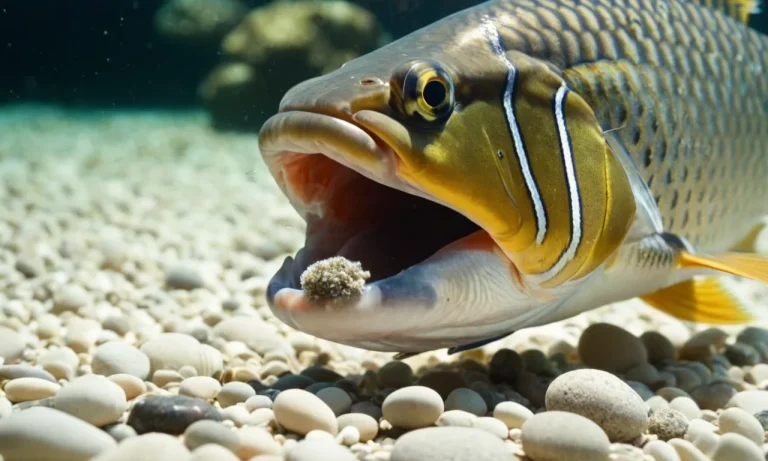 Why Do Fish Eat Rocks And Spit Them Out?