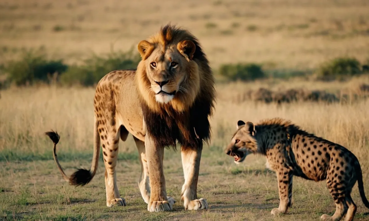 Why Do Lions Break Hyenas' Backs? - Berry Patch Farms