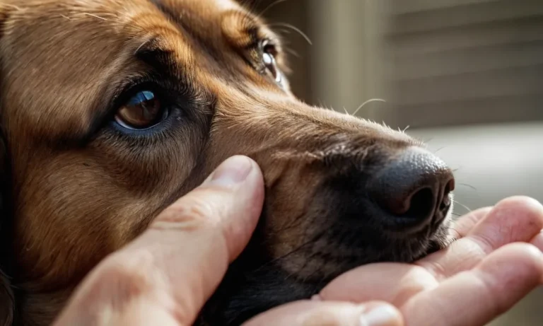 Why Does My Dog Keep Sniffing Me?