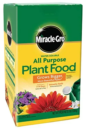 Miracle-Gro Water Soluble All Purpose Plant Food container