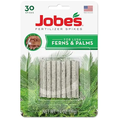 Jobe's Organics fertilizer spikes for palms and ferns