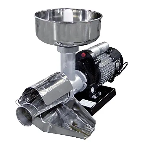 Omcan commercial stainless steel electric tomato squeezer milling machine