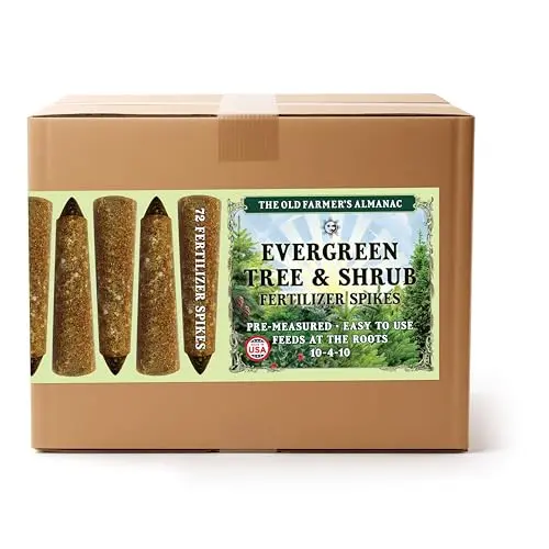 The Old Farmer's Almanac Evergreen Tree & Shrub Fertilizer Spikes